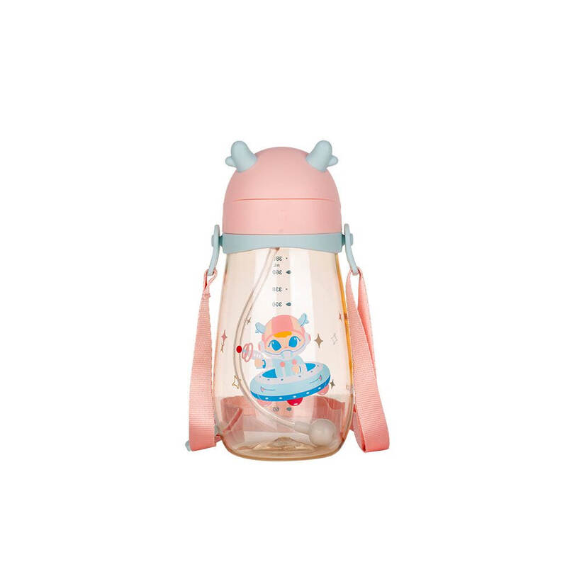 Bình Nhựa Trẻ Em Chú Hươu Nhỏ LocknLock - 450ml - 2 Màu (Xanh Mint, Hồng) - HAP910 image number null